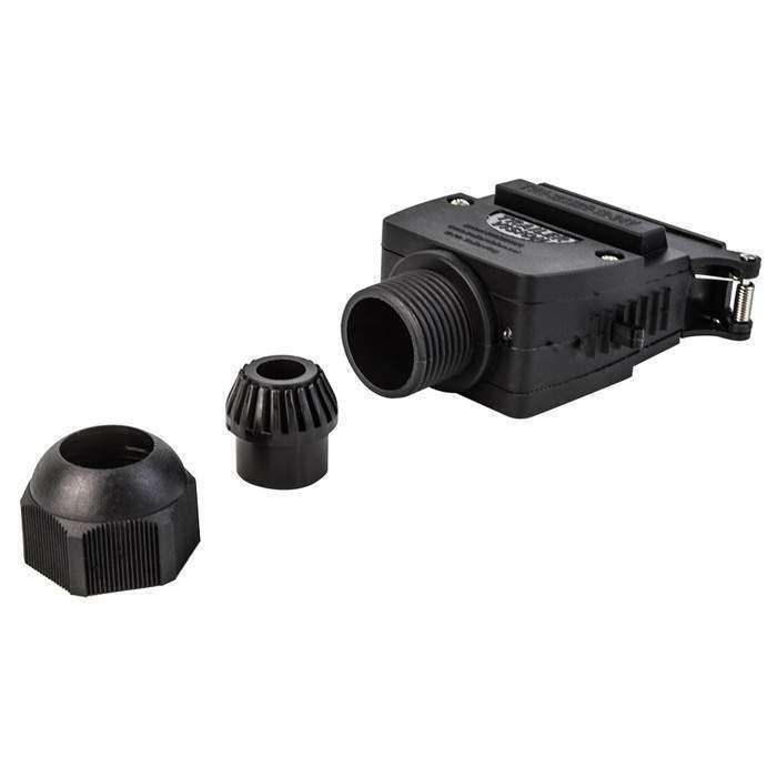 12 Pin Flat Trailer Plug & Socket - Red & Blue LED for AUX Circuit - Image 6