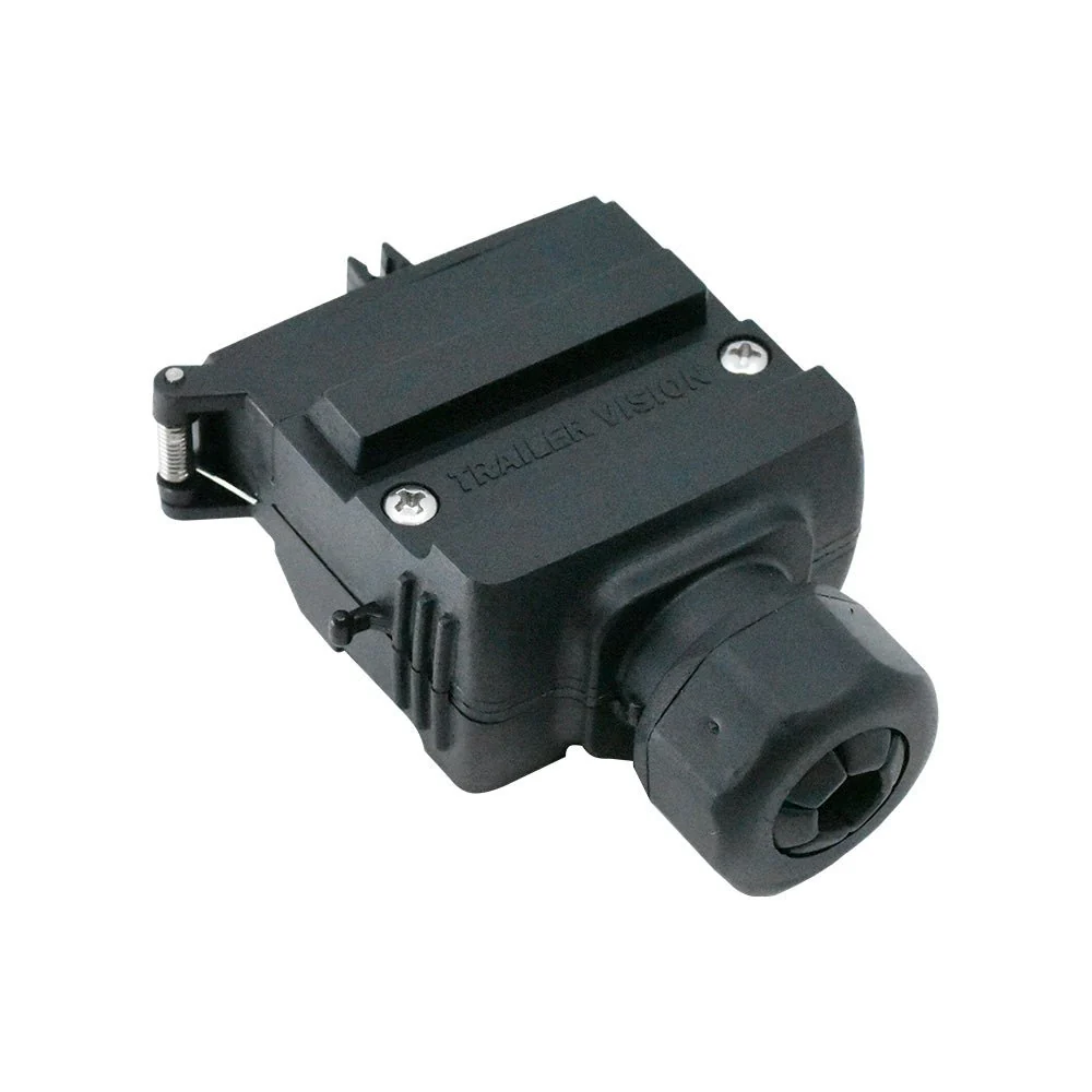 12-Pin Flat Trailer Plug Tornado Springs, Cable Gland & Spring Cover - Image 6