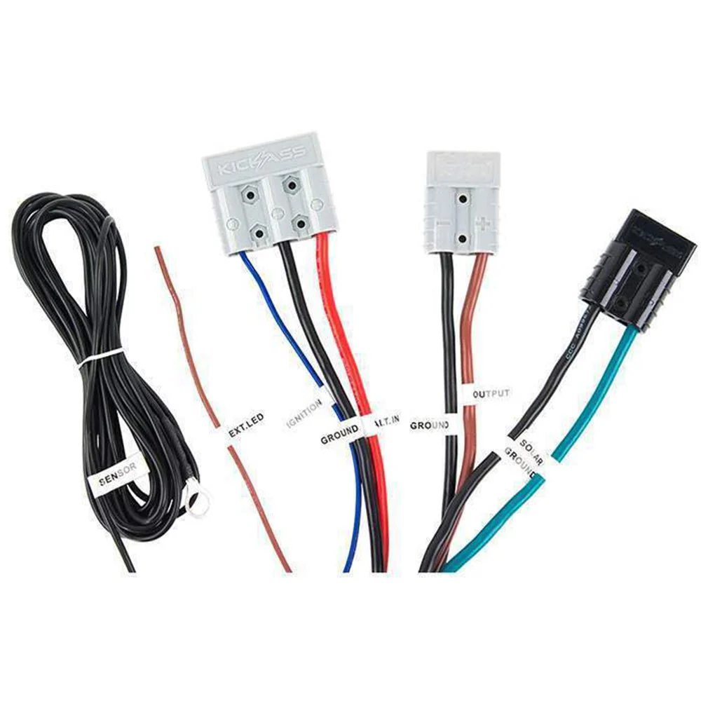 KickAss 12V/24V 25A DCDC Charger with Solar MPPT & Pre-Wired Anderson Plug - Image 8