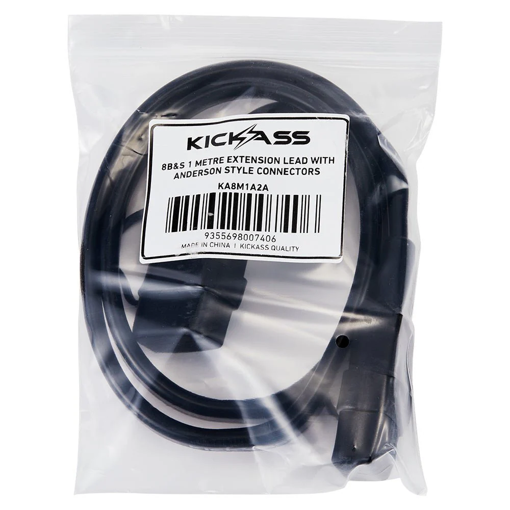 KickAss 8B&S Extension Lead with Anderson Style Connectors - 1m - Image 4